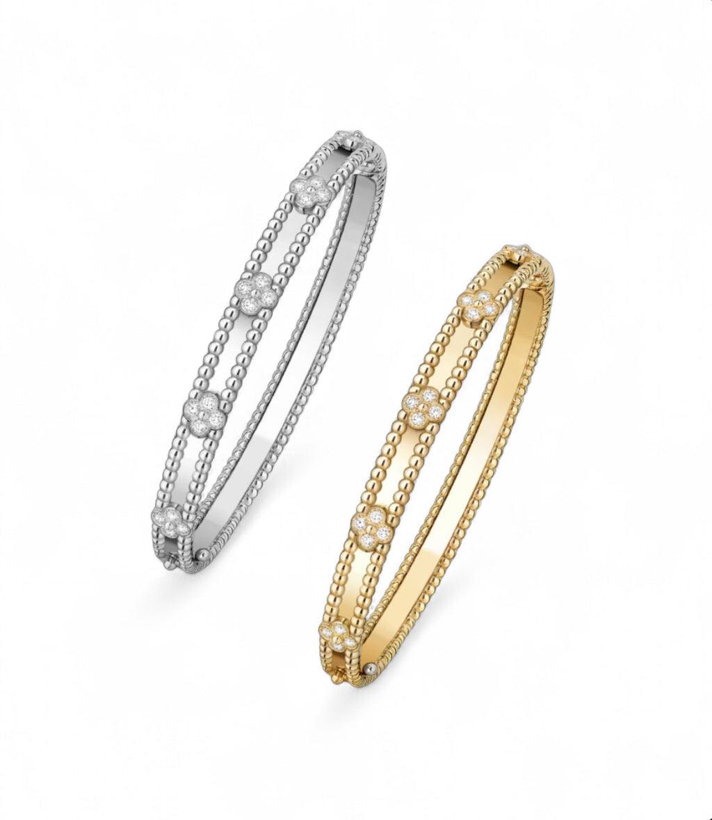 Majesty Jewelry Bangle Firenze 18K Vergoldet 6 cm