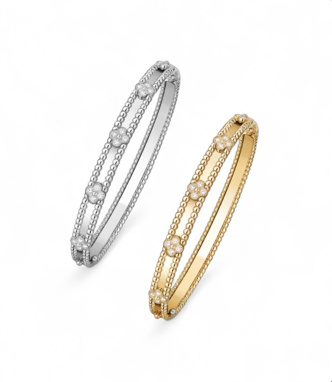 Majesty Jewelry Bangle Firenze 18K Vergoldet 6 cm