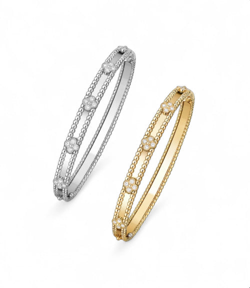 Majesty Jewelry Bangle Firenze 18K Vergoldet 6 cm