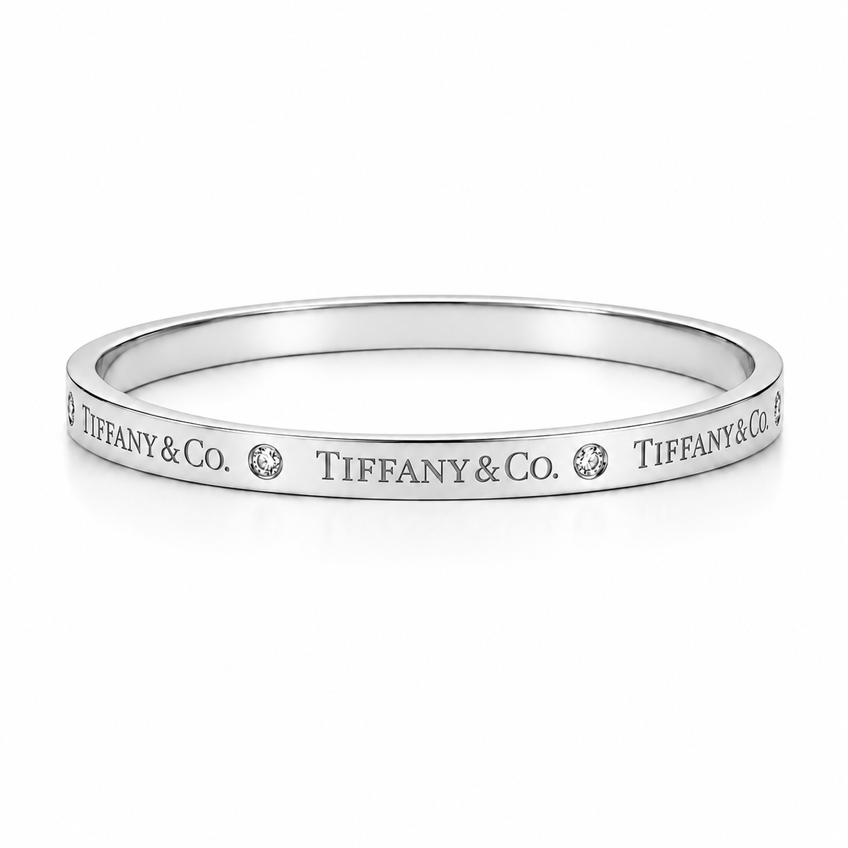 Majesty Jewelry Tiffany Armreif 18K Vergoldet 6.2 cm