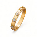 Majesty Jewelry Diana Armreif 18K Vergoldet 6 cm