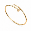 Majesty Jewelry Bangle Mini Nail 18K Vergoldet 6 cm