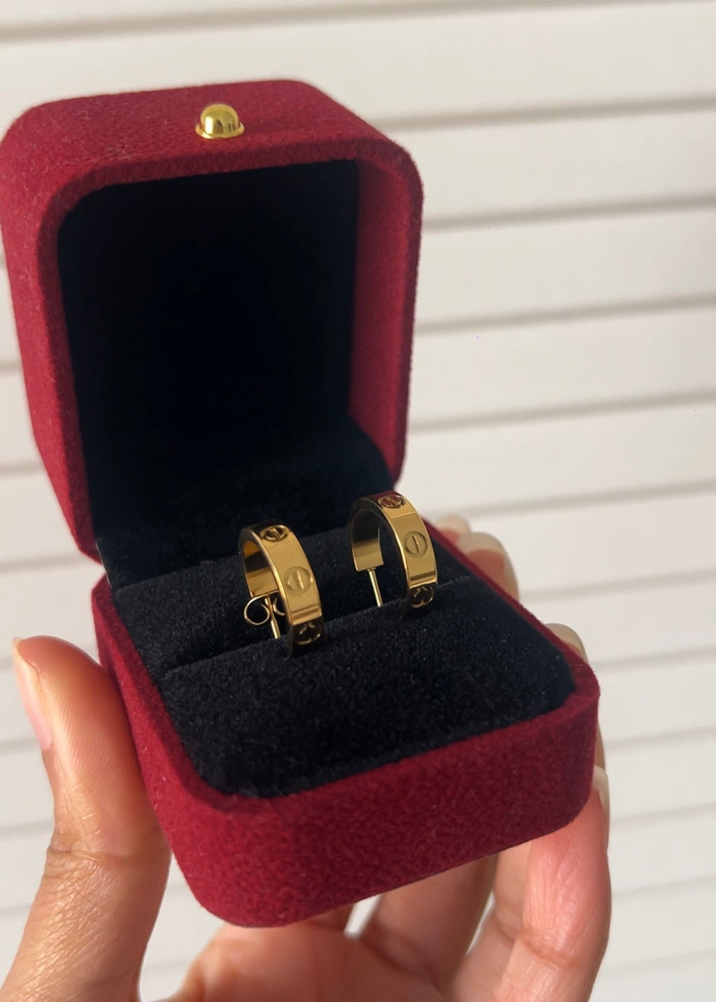 Majesty Jewelry Carrie Ohrringe 18K Vergoldet Gold