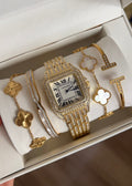 Majesty Jewelry Set Sparkling 18K Vergoldet Gold