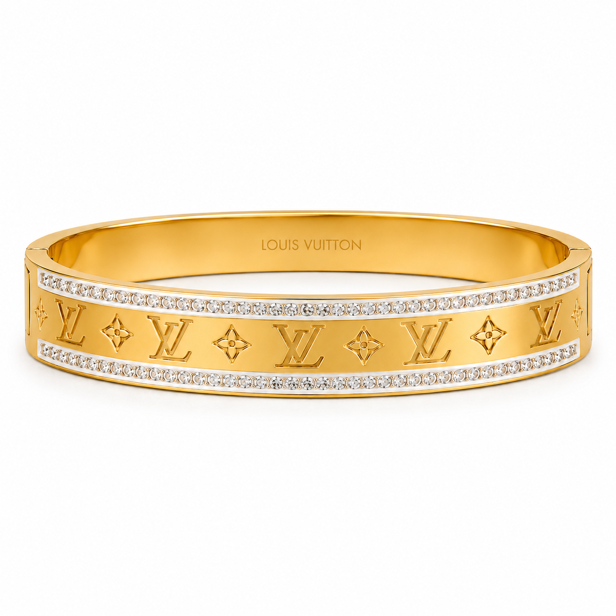 Majesty Jewelry Lenna Armreif 18K Vergoldet 6 cm