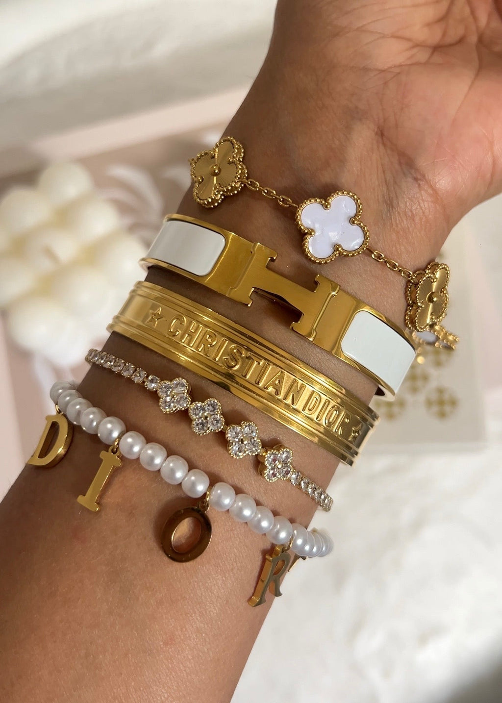 Majesty Jewelry Dorée Armband 18K Vergoldet Gold