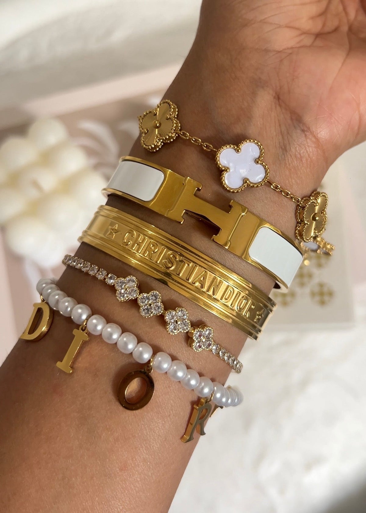 Majesty Jewelry Dorée Armband 18K Vergoldet Gold