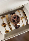 Majesty Jewelry Set Brownie 18K Vergoldet Gold