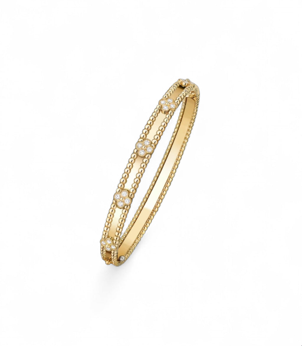 Majesty Jewelry Bangle Firenze 18K Vergoldet 6 cm