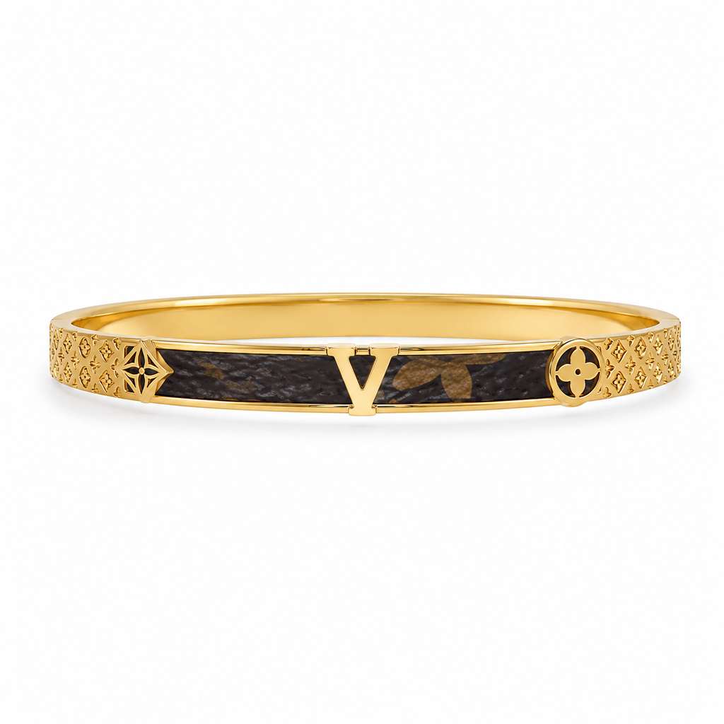 Majesty Jewelry Vera Armreif 18K Vergoldet 6 cm