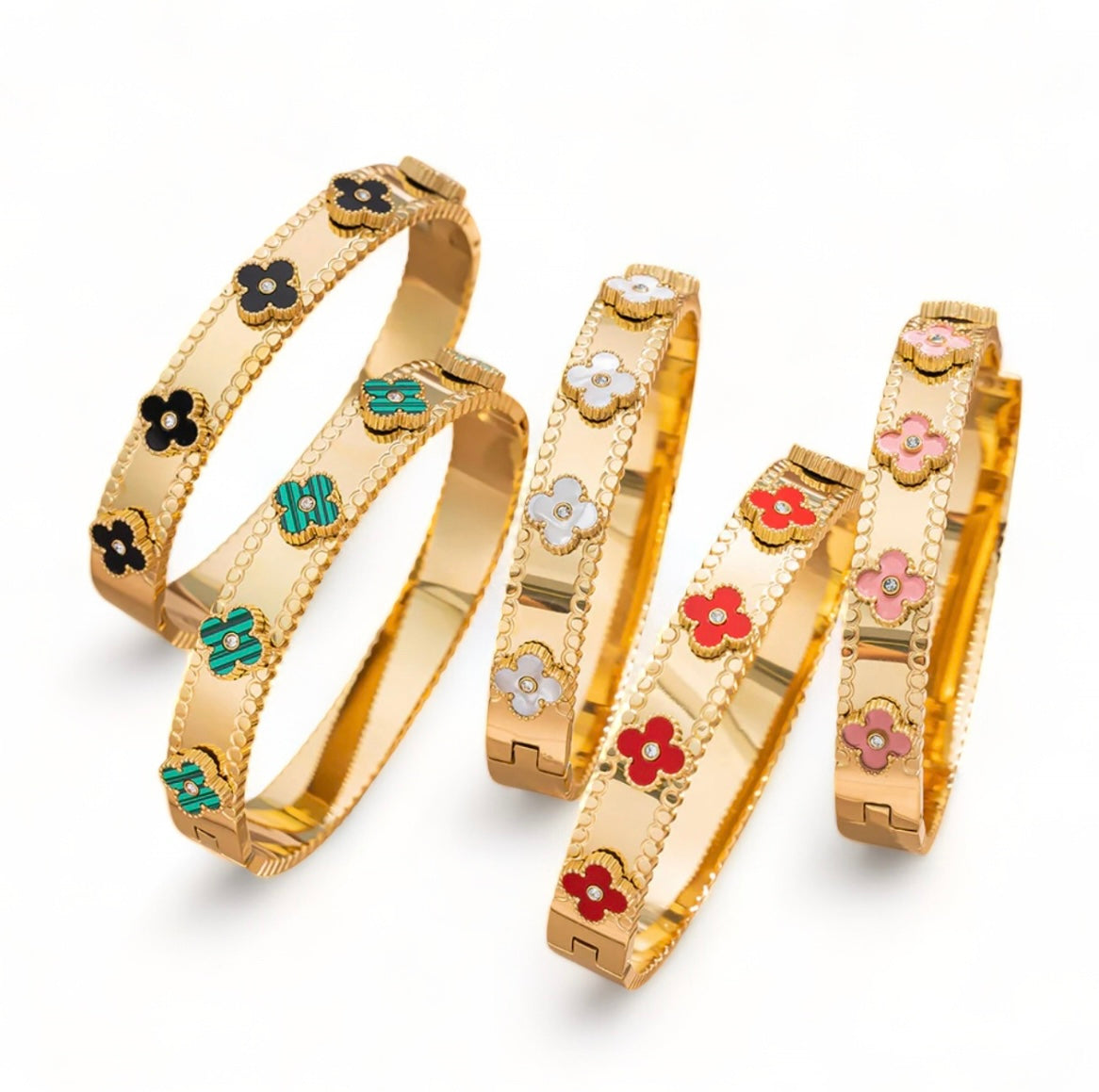 Majesty Jewelry Diana Armreif 18K Vergoldet 6 cm