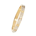 Majesty Jewelry Bangle Diamond Carrie 18K Vergoldet 5.8 cm