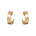 Majesty Jewelry Carrie Ohrringe 18K Vergoldet Gold