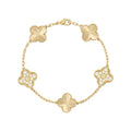 Majesty Jewelry Laser Diamond Armband 18K Vergoldet Gold