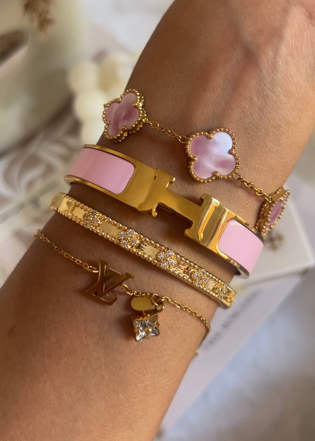 Majesty Jewelry Lavea Armband 18K Vergoldet Gold