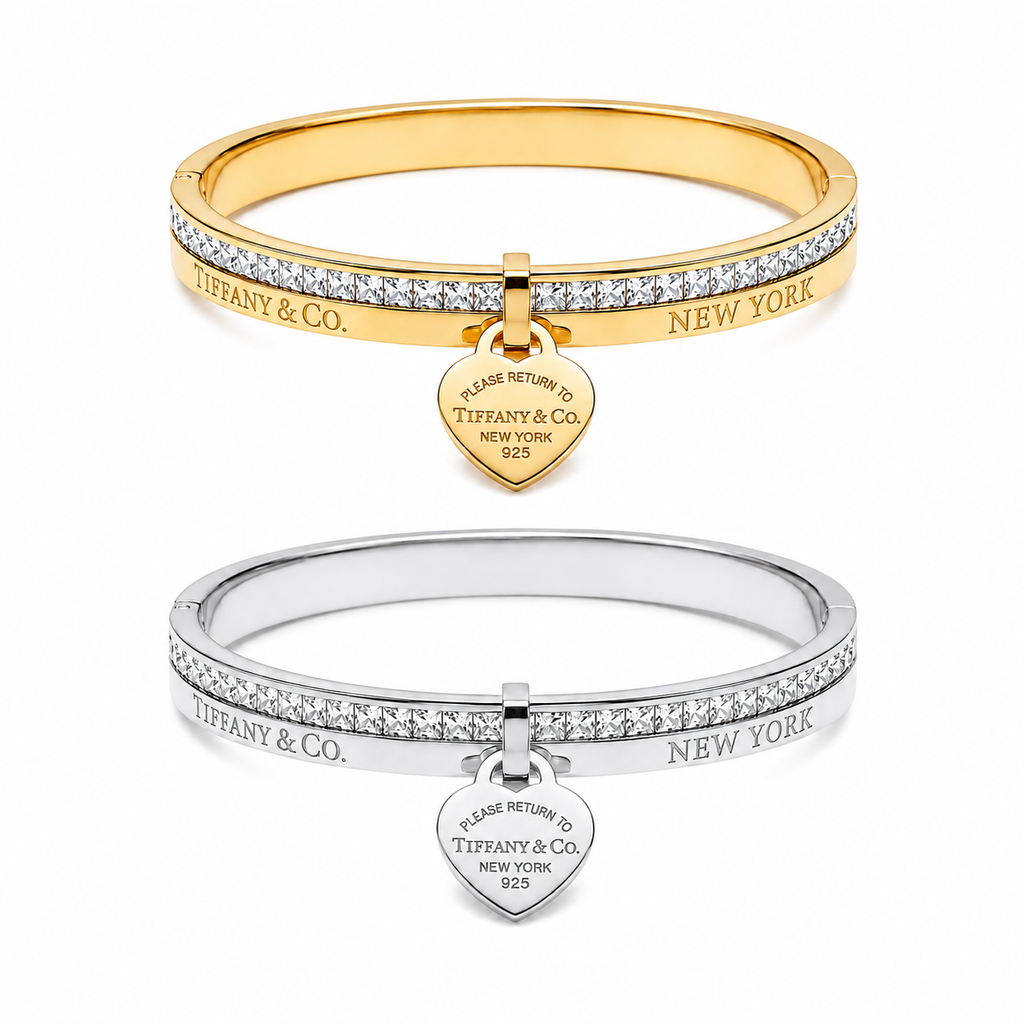 Majesty Jewelry Bangle My Love 18K Vergoldet 6 cm