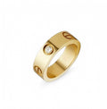 Majesty Jewelry Carrie Love Ring 18K Vergoldet Gold