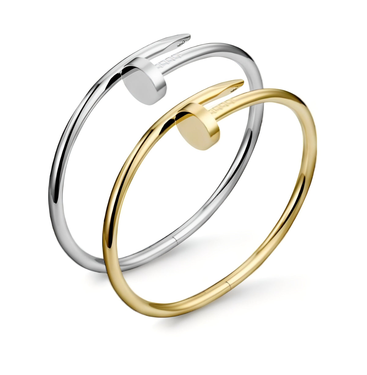 Majesty Jewelry Bangle Nail 18K Vergoldet 6 cm
